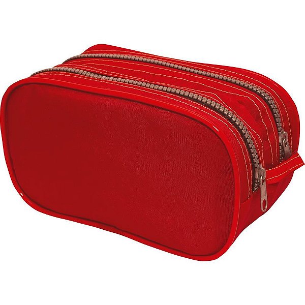 Estojo Duplo NYLON Retangular Cores (S)