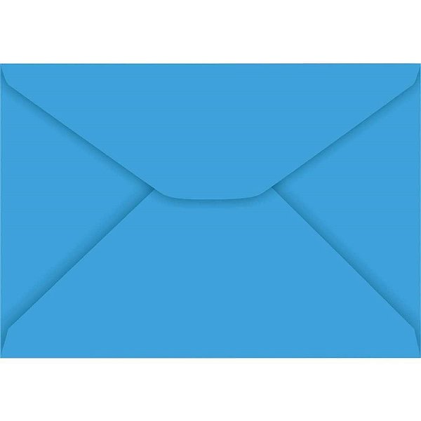 Envelope Carta Colorido 114X162MM Azul Royal 80G CX.C/100