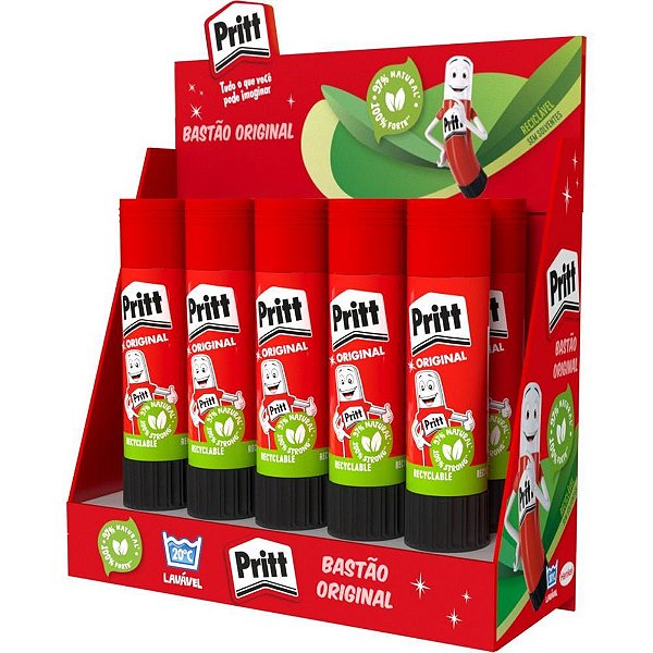 Cola em Bastao PRITT 10 Gramas PCT.C/10