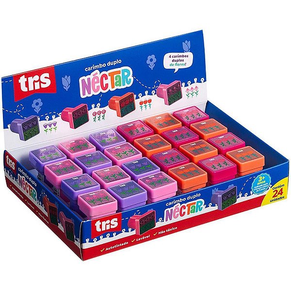 Carimbo Pedagogico TRIS Nectar 4MOD.DUPLOS Sortid DP.C/24