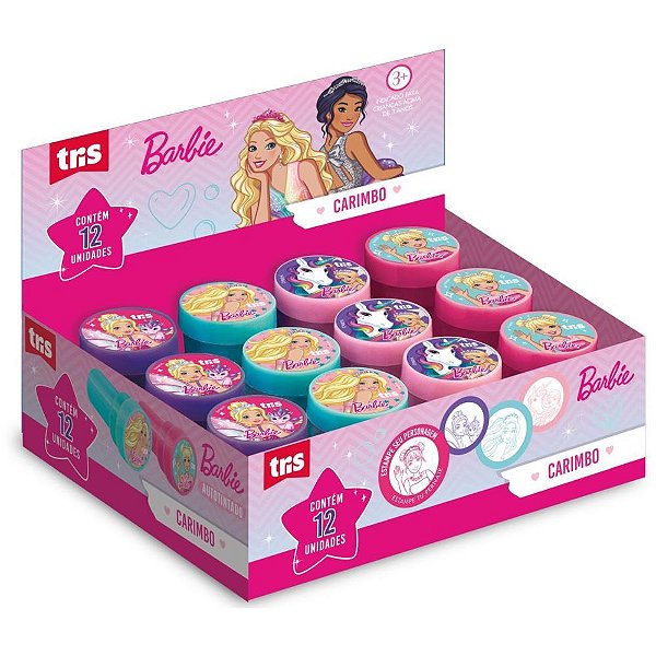 Carimbo Pedagogico BARBIE4 Modelos Sortidos DP.C/12