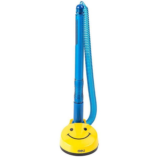 Caneta para Balcao Daily C/SUPORTE Mini 0,7MM AZ Blister