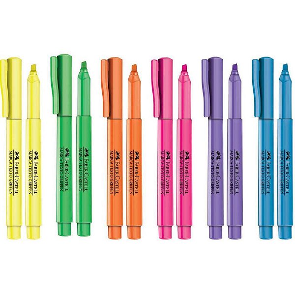 Caneta Marca Texto Grifpen Laranja CX.C/12