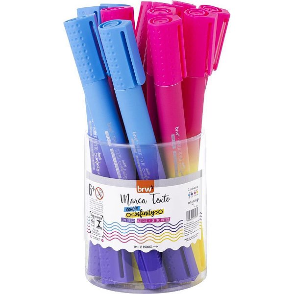 Caneta Marca Texto Double INFINITY C/CHEIRO (S) POTE-12