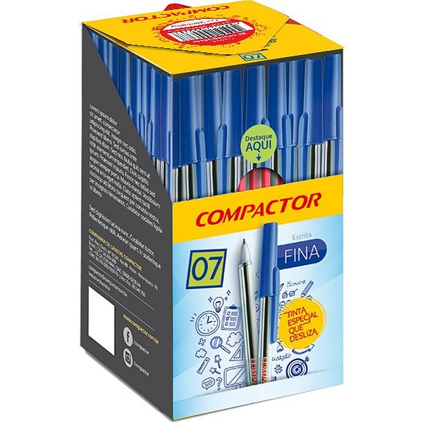 Caneta Esferografica 0,7MM Vermelha CX.C/50