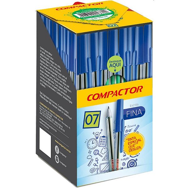 Caneta Esferografica 0,7MM Verde CX.C/50