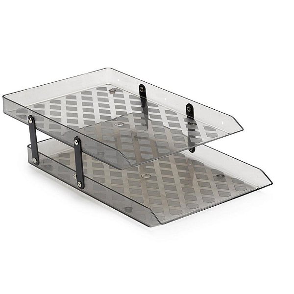 Caixa Correspondencia Dupla Movel Fume