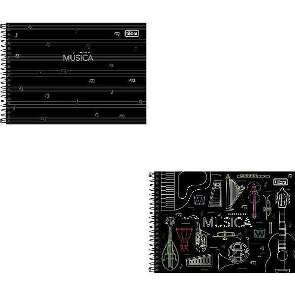 Caderno Musica Capa Dura 80FLS 205X149MM PCT.C/04