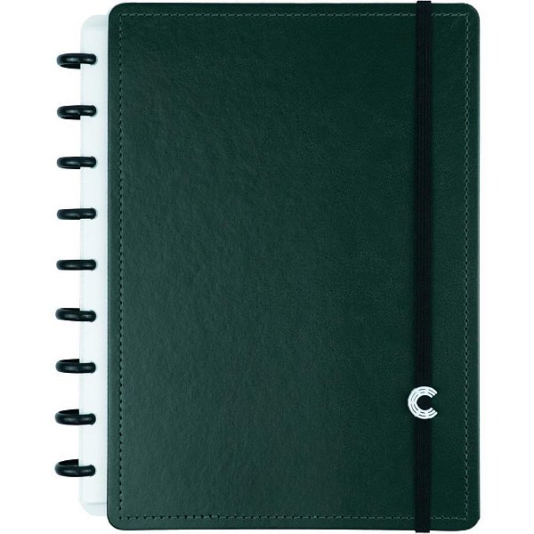 Caderno Inteligente Medio DARK Green 80FLS
