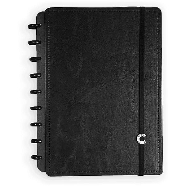 Caderno Inteligente Medio BLACK 80FLS