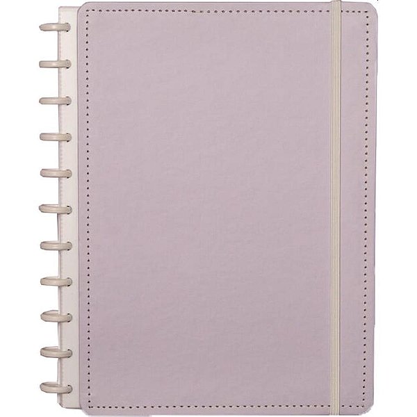 Caderno Inteligente Grande Lilas Pastel 80FLS