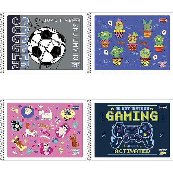 Caderno Desenho Universitario D+ 48F Espiral Flexivel PCT.C/10