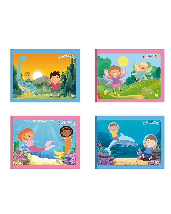 Caderno Caligrafia Brochura 40F PCT.C/20