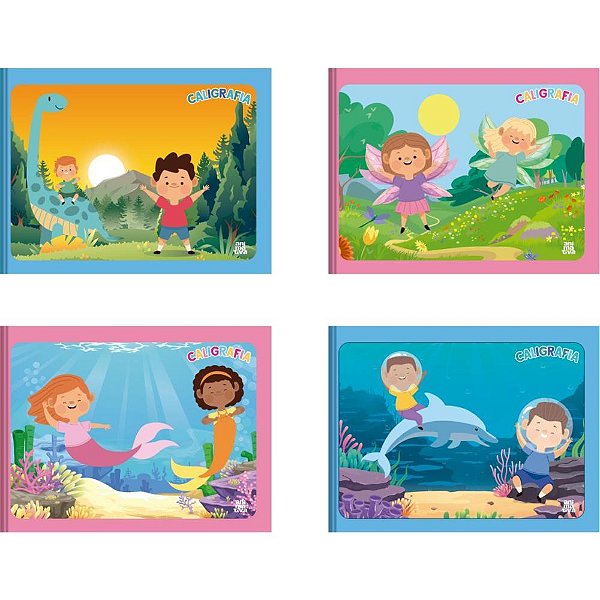 Caderno Caligrafia Brochura 40F PCT.C/20