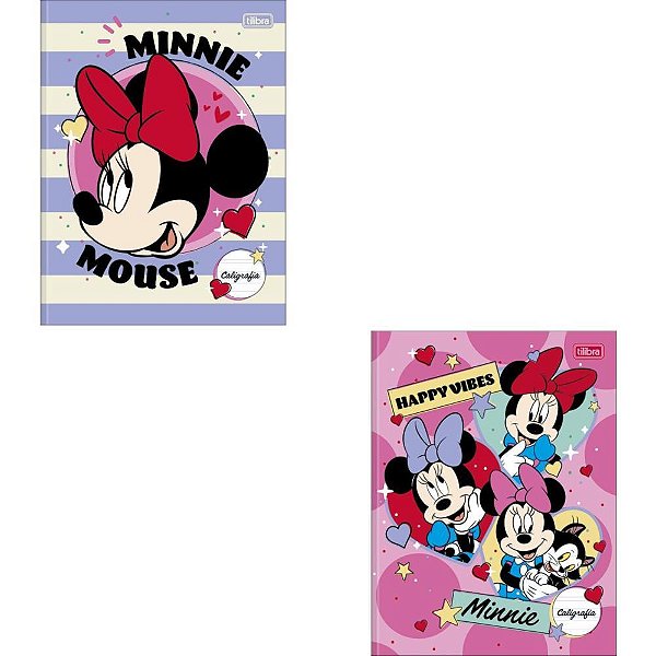 Caderno Caligrafia Capa Dura Minnie 40FLS. PCT.C/05