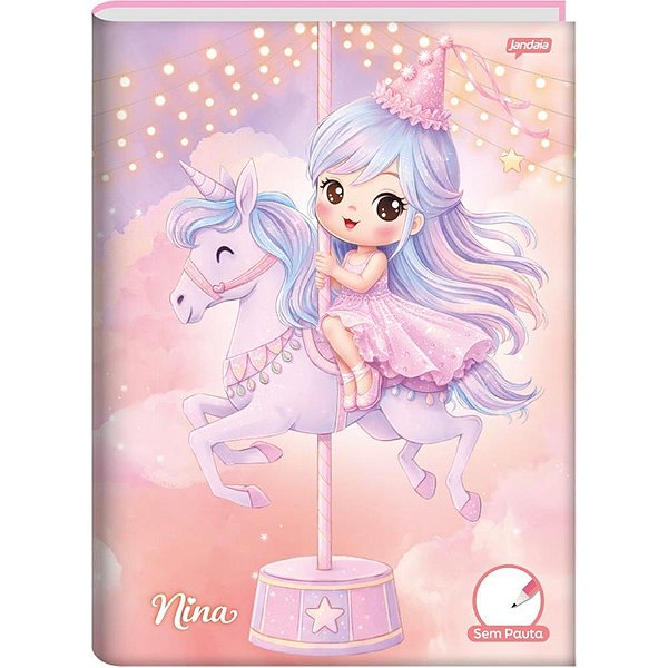 Caderno Brochurao sem Pauta Nina 80FLS. PCT.C/05