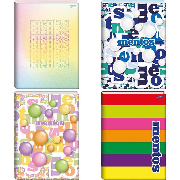 Caderno Brochurao Capa Dura Mentos 80FLS. PCT.C/05