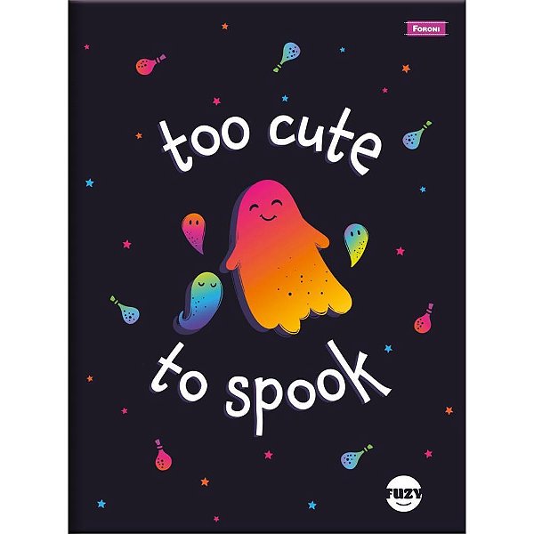 Caderno Brochurao Capa Dura FUZY 80FLS. PCT.C/05