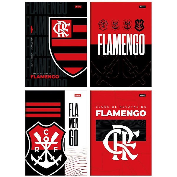 Caderno Brochurao Capa Dura Flamengo 80F PCT.C/05