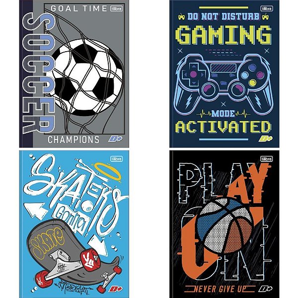 Caderno Brochurao Capa Dura D+ 48FLS. PCT.C/10