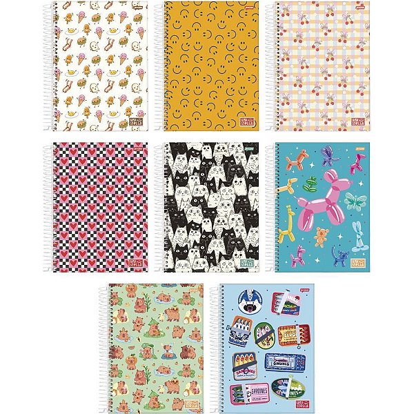 Caderno 20X1 Capa Dura Stella 320FLS. PCT.C/02