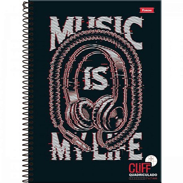 Caderno 12X1 Capa Dura CLIFF Masculino 192FLS. PCT.C/04