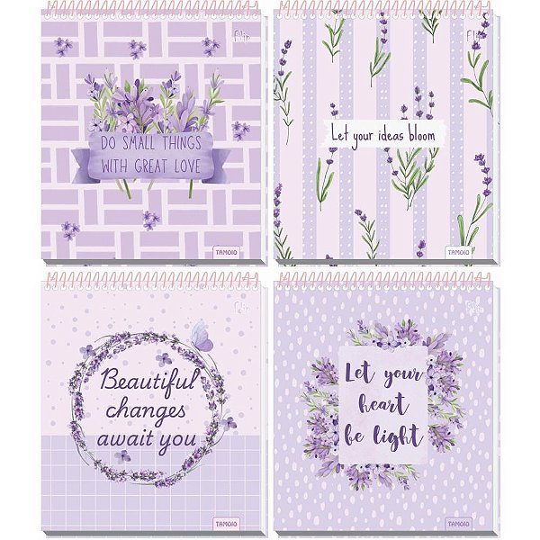 Caderno 10X1 Capa Dura FLIP Feminino VERT 160F 4CAPAS PCT.C/04