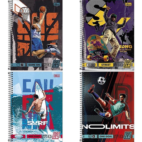 Caderno 10X1 Capa Dura do IT! 160FLS. PCT.C/04