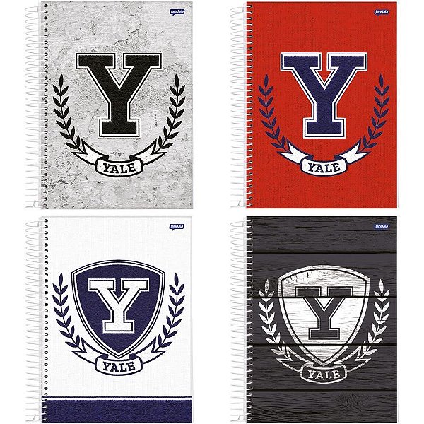 Caderno 01X1 Capa Dura Yale 96FLS. PCT.C/04