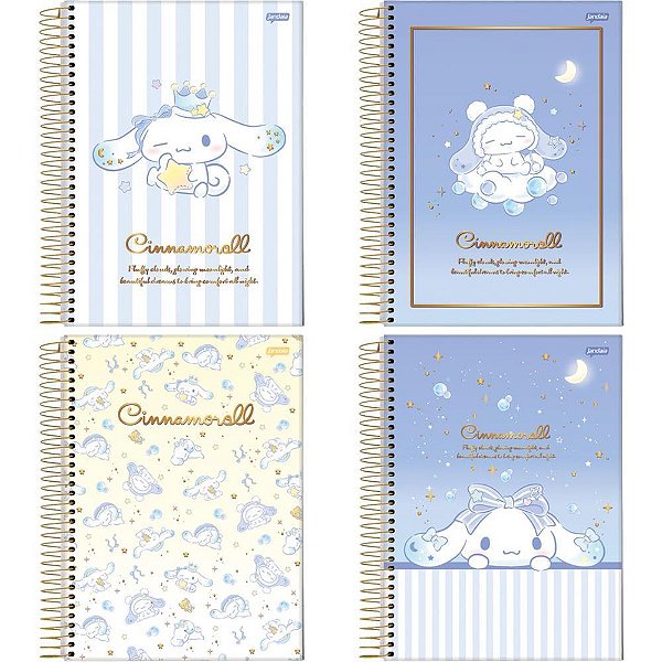 Caderno 01X1 Capa Dura Cinnamonroll 80FLS. PCT.C/04