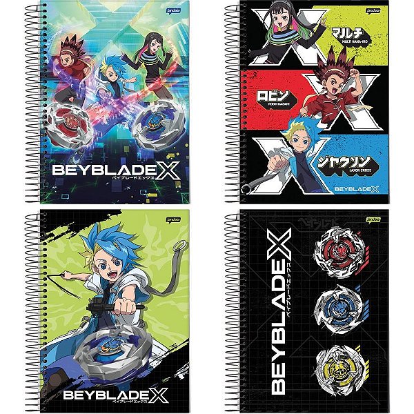 Caderno 01X1 Capa Dura Beyblade PCY.C/04