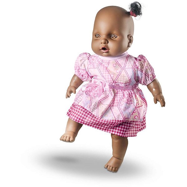 Boneca Bebe JUDY Negra 43CM.