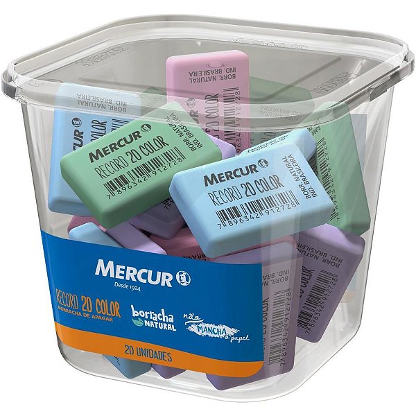 Borracha Colorida Record 20 Color POTE-20