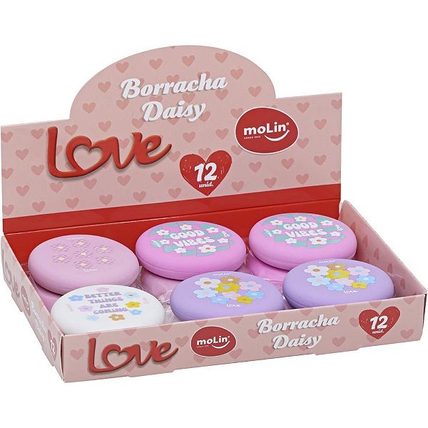 Borracha Decorada Love Daisy (S) DP.C/12