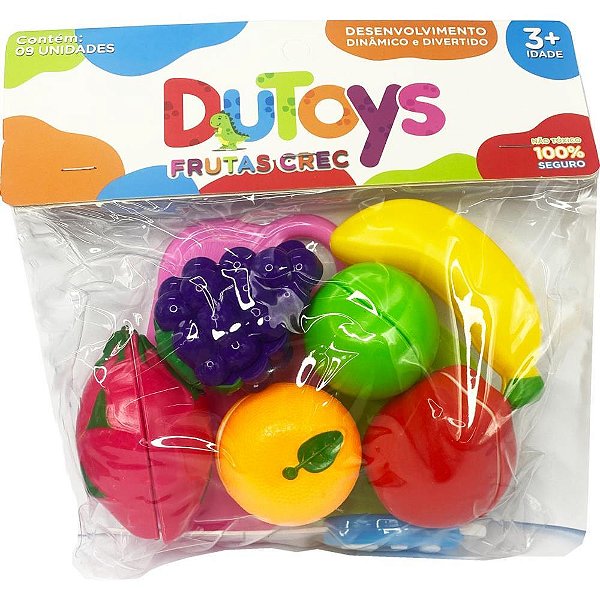Brincando de Casinha Frutas CREC 9PCS (S)