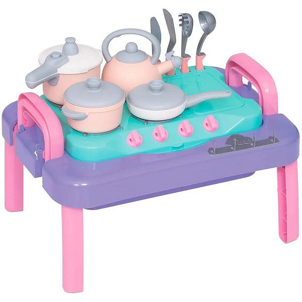 Brincando de Casinha Mesinha BABY Gourmet Charmosa