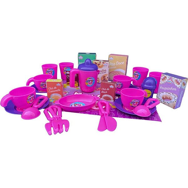 Brincando de Casinha Panela e Cia Meu Chazinho