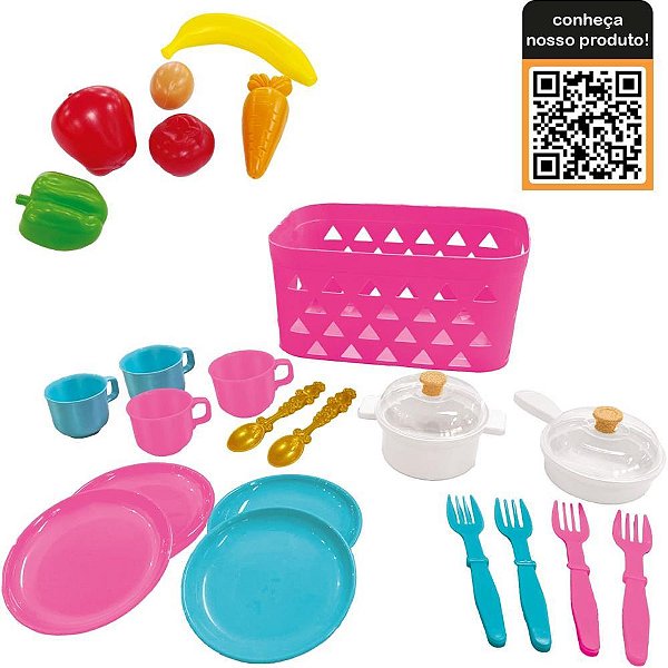 Brincando de Casinha Piquenique Divertido Princesas