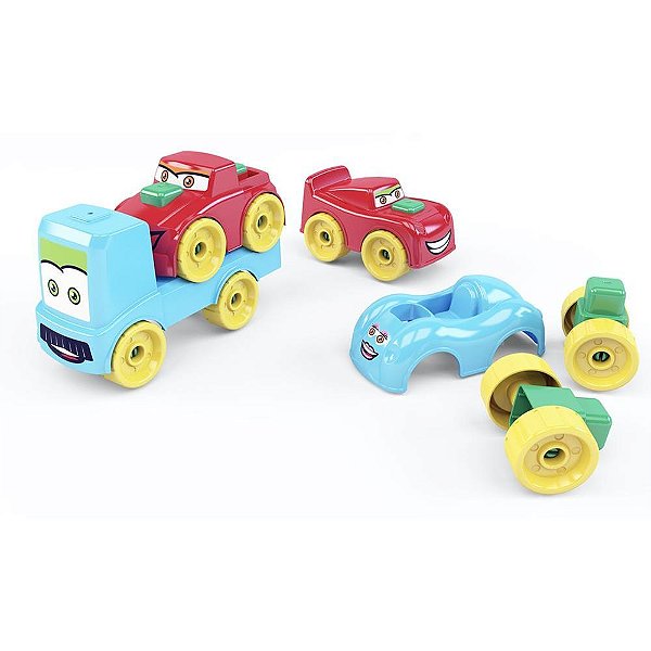 Brinquedo para Montar BOX CARS II P/MONTAR 28PCS