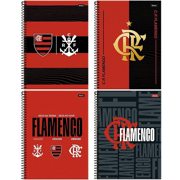 Caderno 15X1 Capa Dura Flamengo 240F PCT.C/02