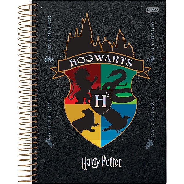 Caderno 15X1 Capa Dura HARRY Potter 300FLS. PCT.C/02