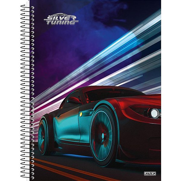 Caderno 15X1 Capa Dura Silver Tuning 240F PCT.C/02