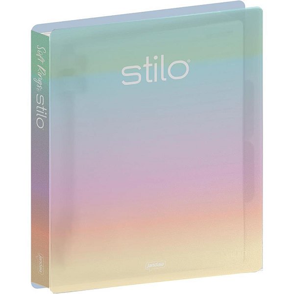 Caderno Argolado Stilo SOFT RINGS 1/4 40FLS.