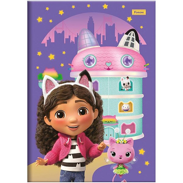 Caderno Brochura 1/4 a Casa da GABBY 80F PCT.C/10