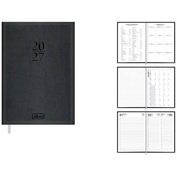 Agenda 2026 Torino COST Preta 176F 134X192 PCT.C/04