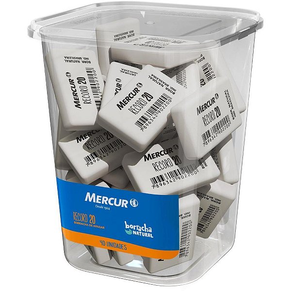 Borracha Branca 20 Record Branca POTE-40