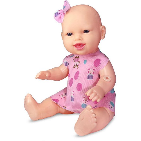 Boneca com Mecanismo Pingo de AMOR Sorinho FAZ Xixi