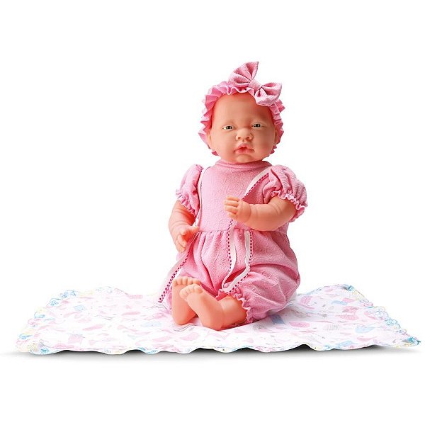 Boneca com Mecanismo NEW Valentina 37CM C/MANTINHA