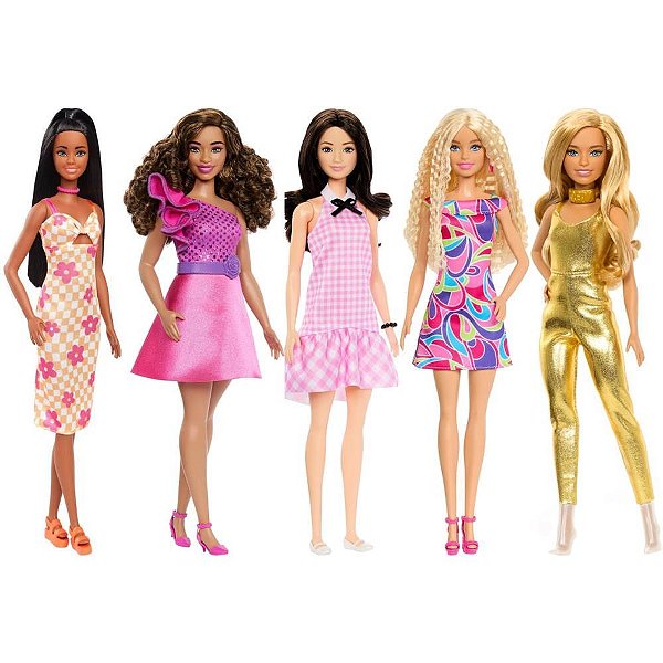 Barbie Fashion Bonecas Fashionistas Sortido