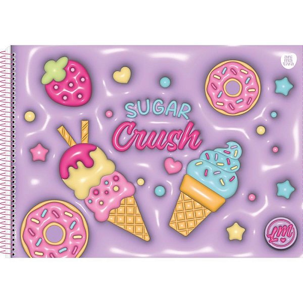 Caderno Desenho UNIV Capa Dura Larissa Manoela 60F PCT.C/05